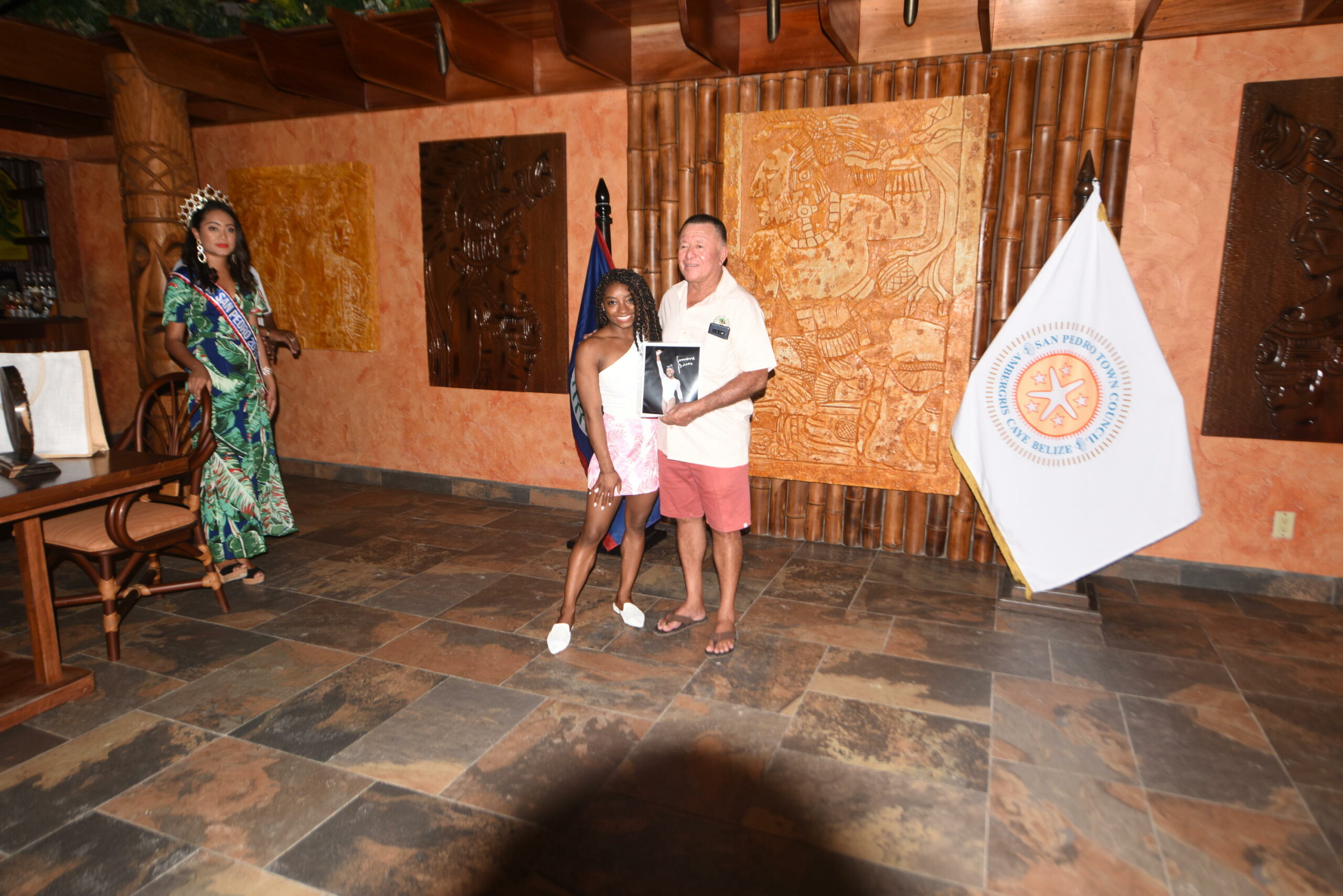 Simone Biles in Belize 1