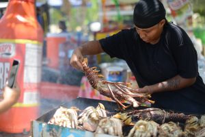 Langosta en Belice