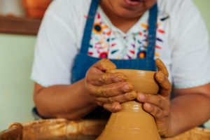 Maya Pottery Making in San Antonio, Belize