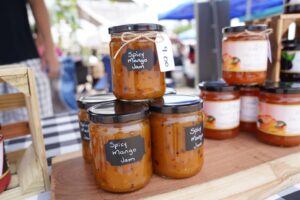 Confiture de mangue du Belize