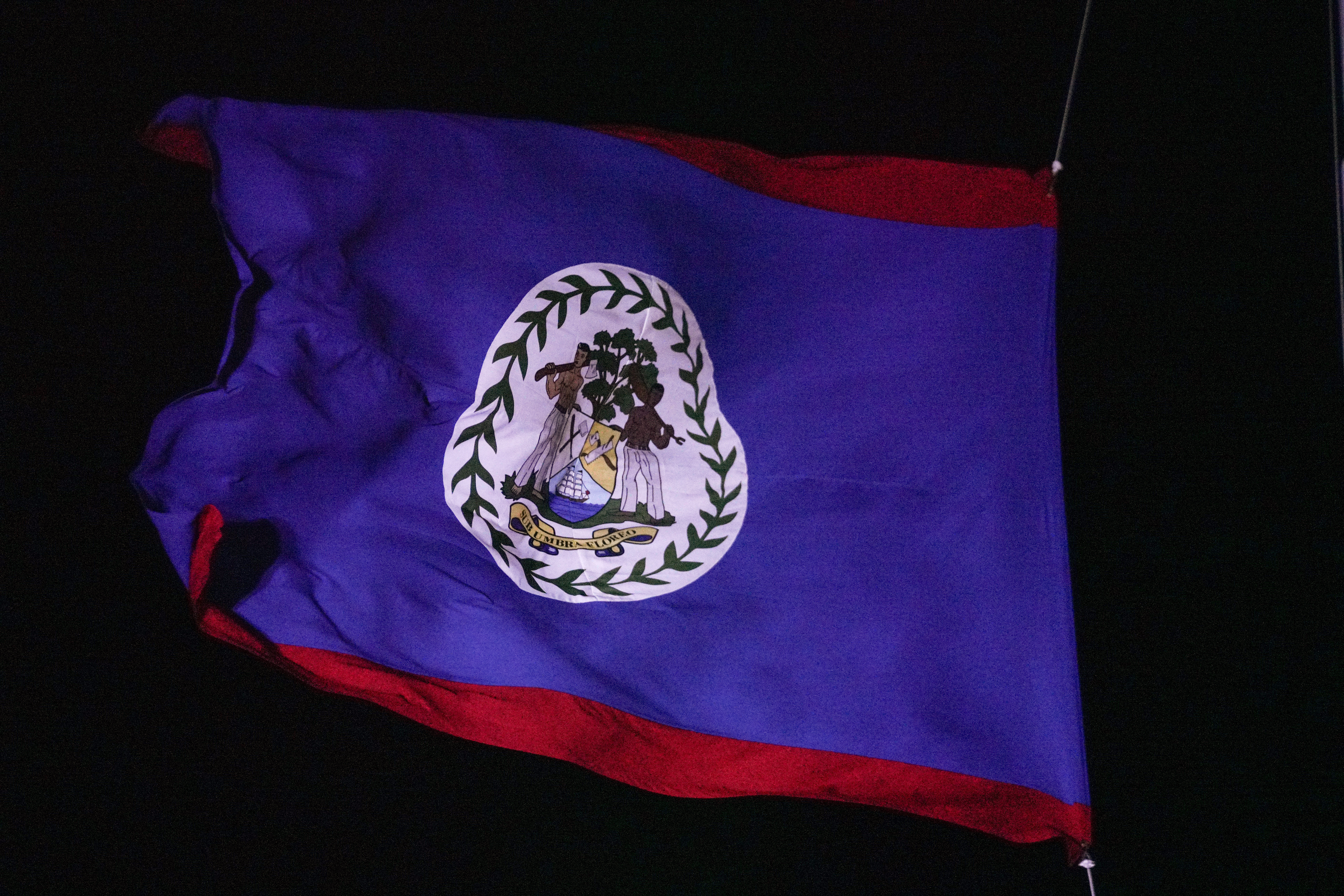 Flagge von Belize
