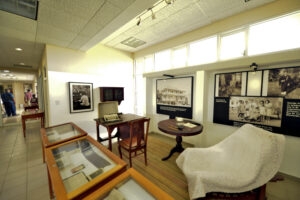 Inside the George Price Center located in Belmopan City, Belize
