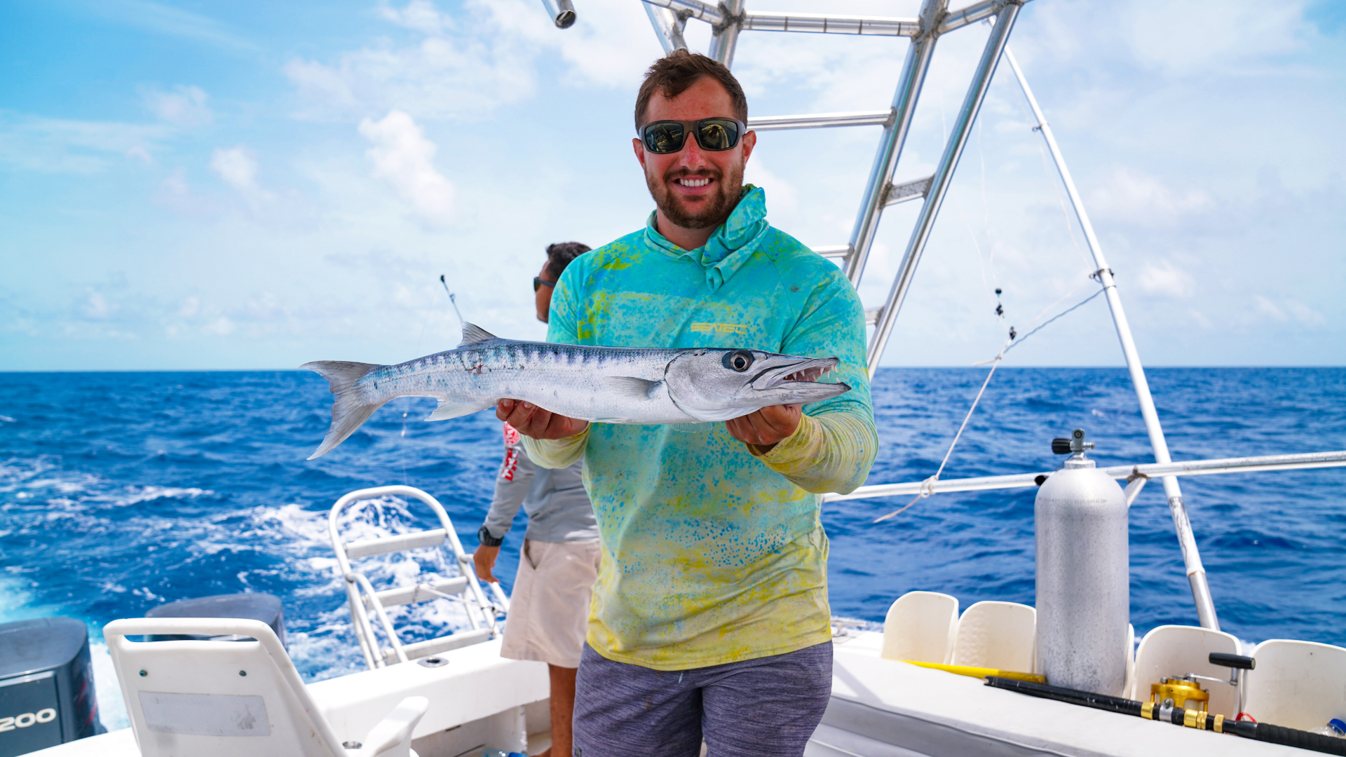 Deep-sea fishing in Belize during summer is one of the top things to do in Belize for adventure travelers.